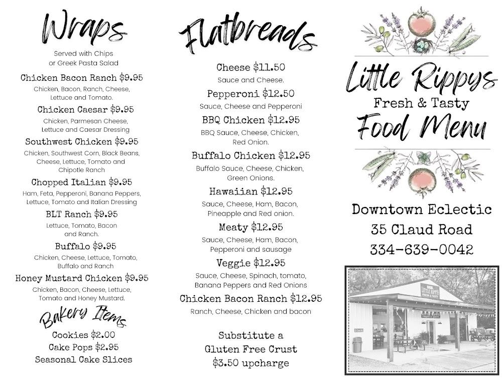Little Rippys Menu image 2