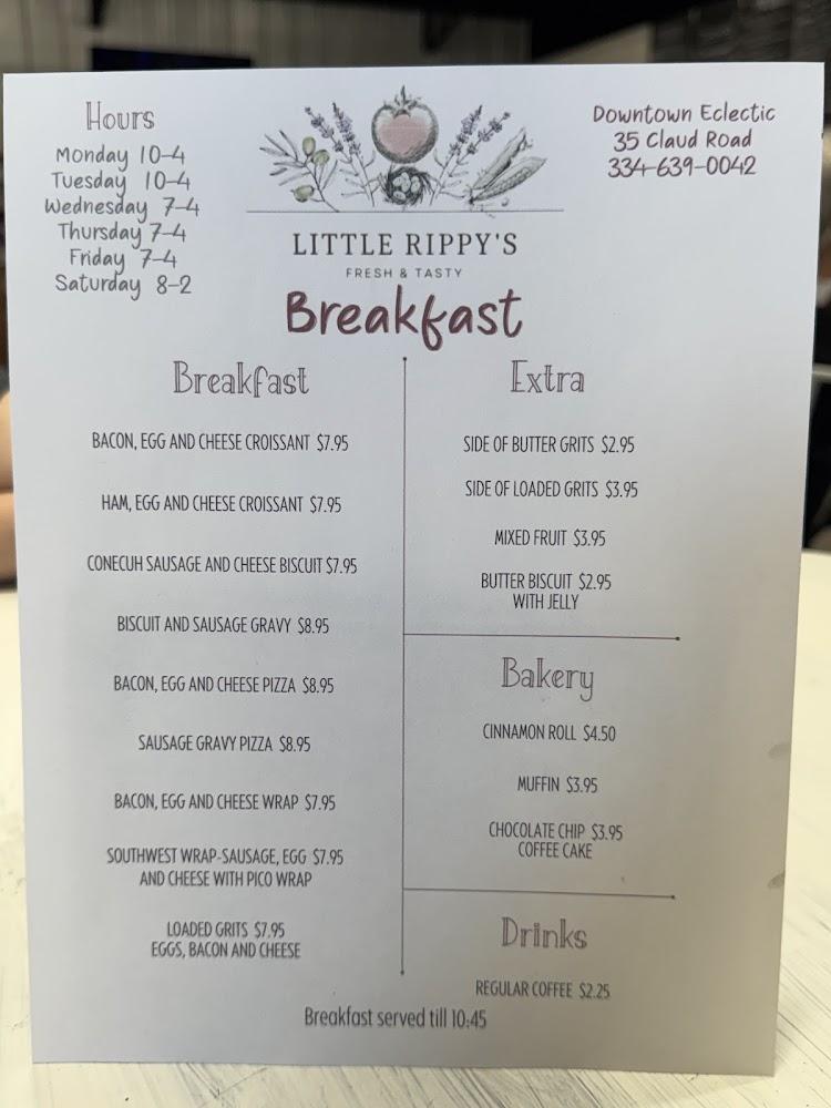 Little Rippys Menu image 4